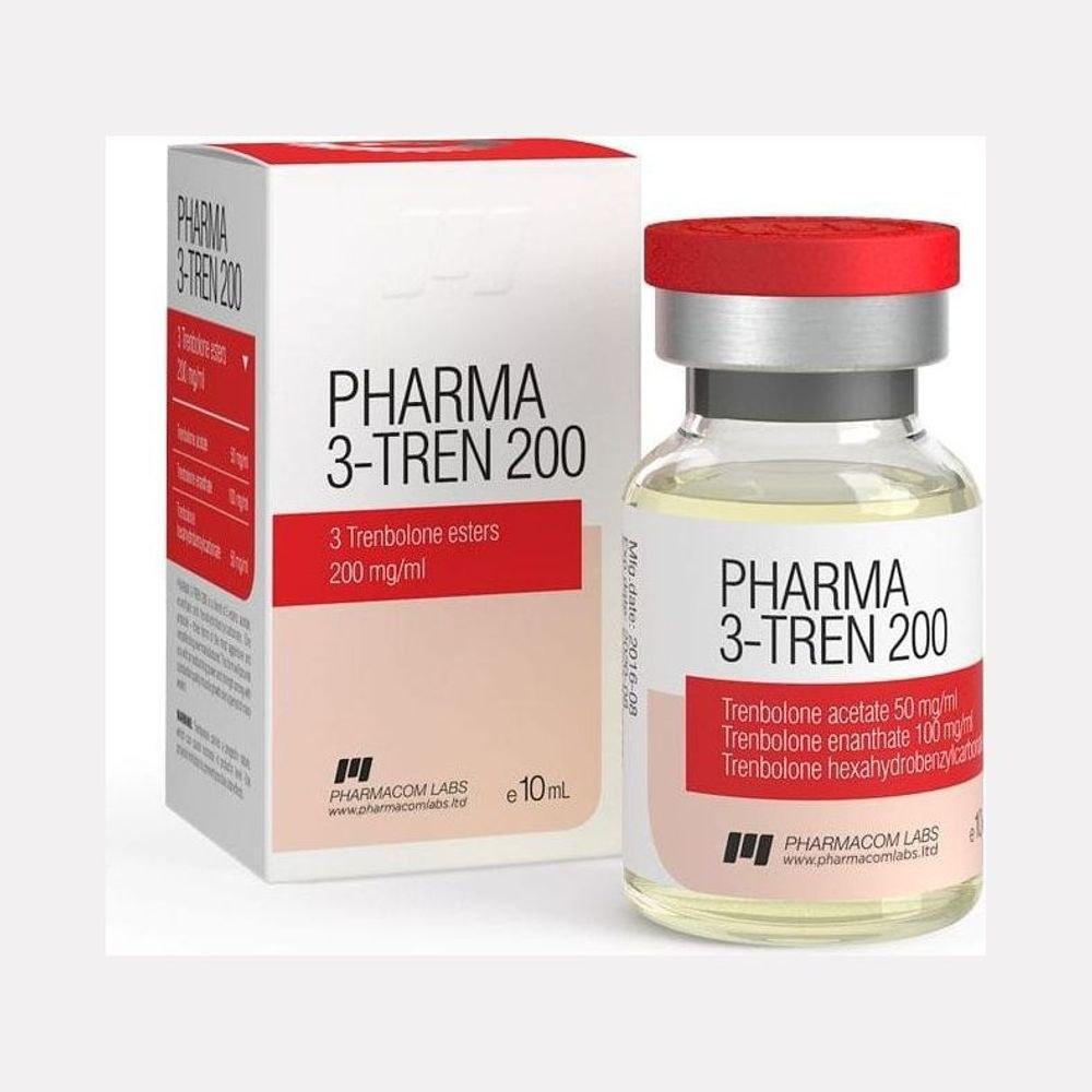 Pharma 3 Tren 10ml/200ml Trenbolone Acetate/Enanthate/Hexahydroben