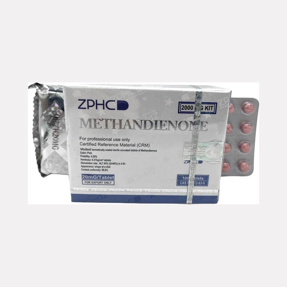 Methandienone (Dianabol) ZPHC — 20 mg (100 tablets × 20 mg)