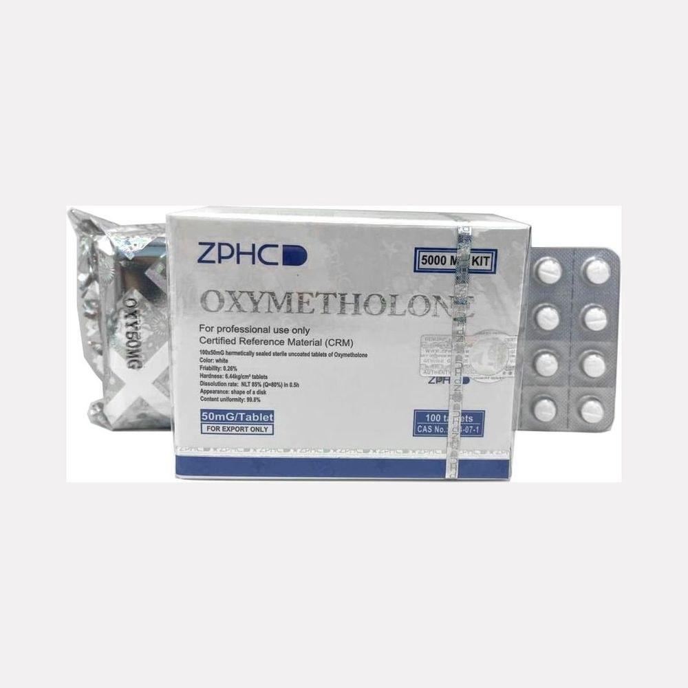 Oxymetholone ZPHC — 50 mg (100 tablets × 50 mg)