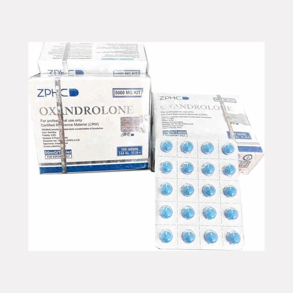 Oxandrolone ZPHC — 50 mg (100 tablets)