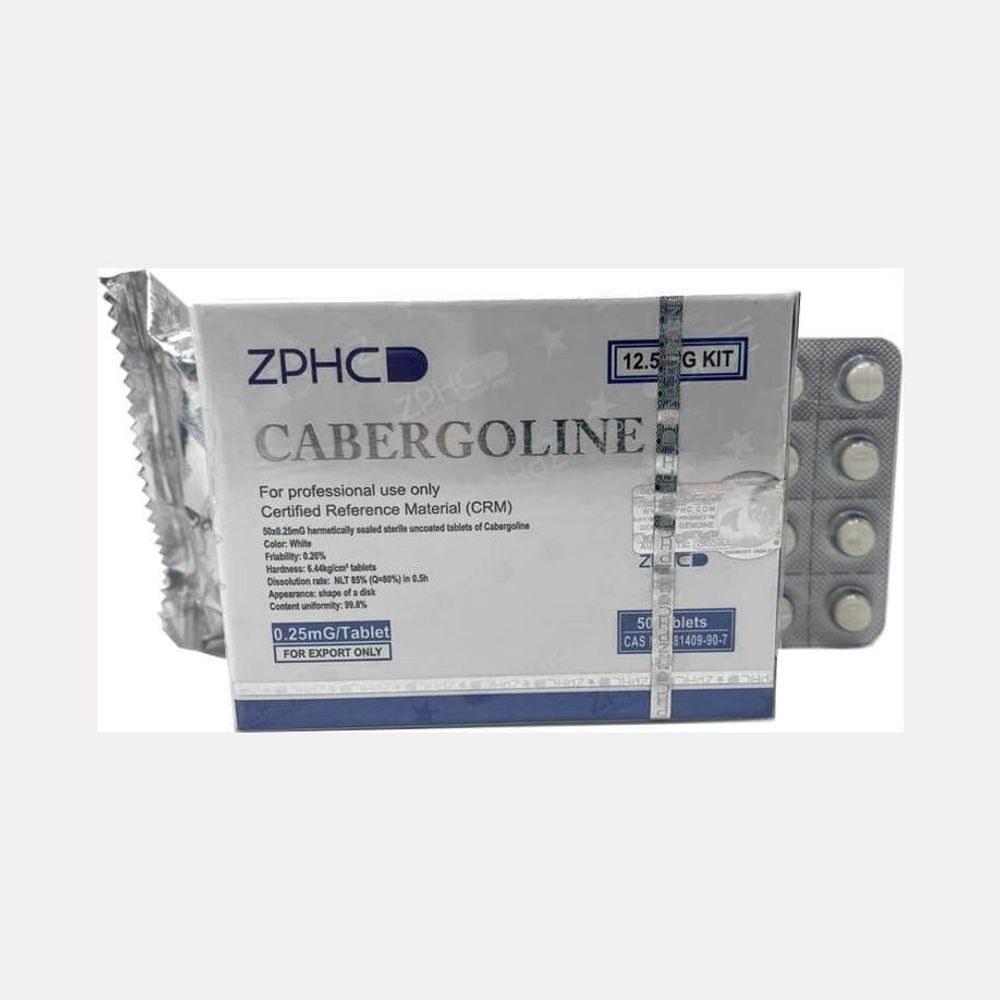 Cabergoline ZPHC — 0.25 mg × 50 tablets