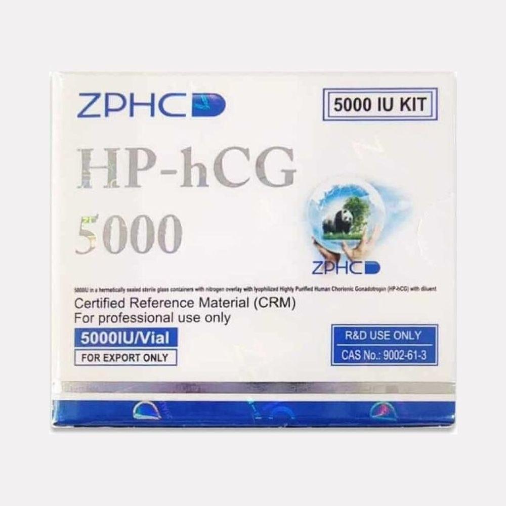 HP-hCG ZPHC — 5 000 IU (1 lyophilized vial)