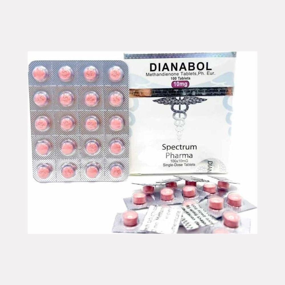 Dianabol 10mg Spectrum Pharma | USA Domestic