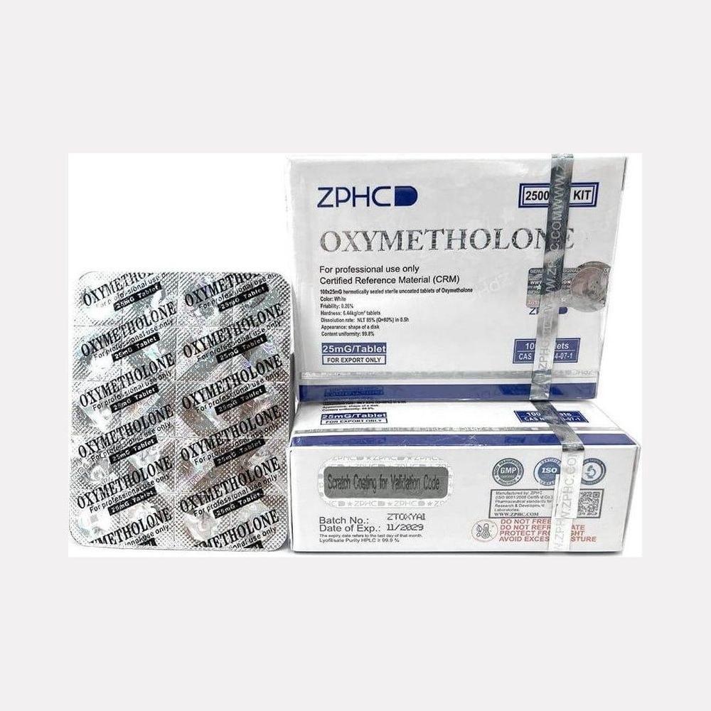 Oxymetholone ZPHC — 25 mg (100 tablets)
