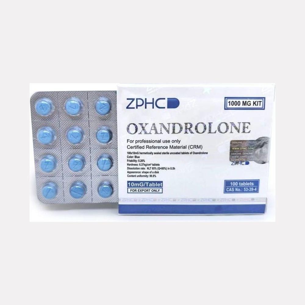 Oxandrolone (Anavar) ZPHC — 10 mg (100 tablets × 10 mg)