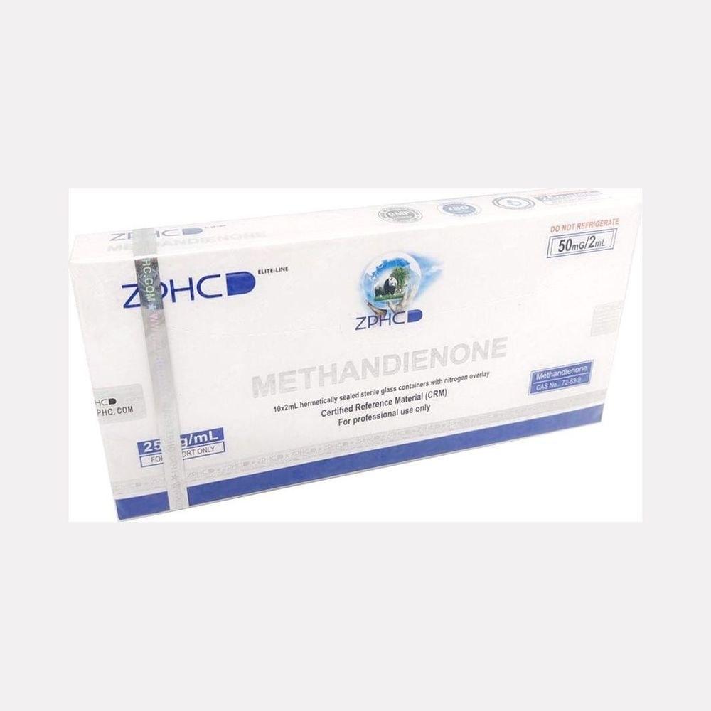Methandienone Injectable ZPHC — 25 mg/ml (10 ampoules × 2 ml)