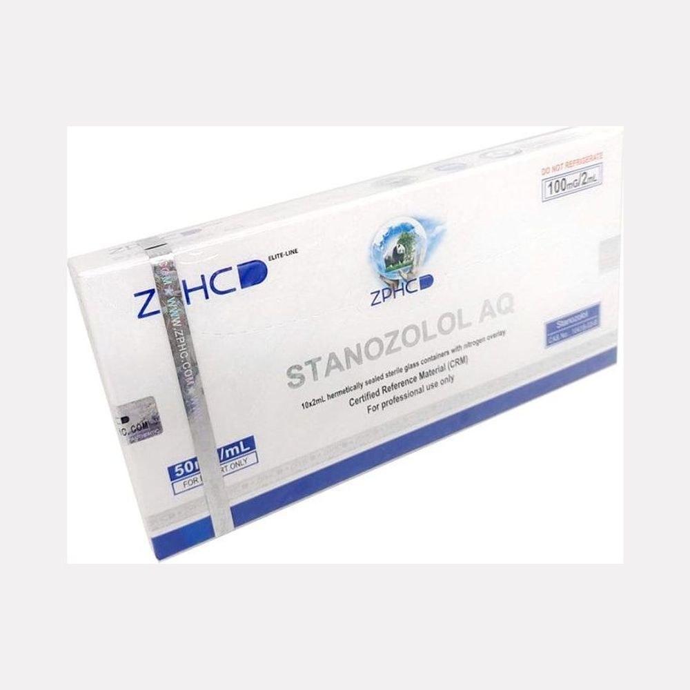 Stanozolol AQ ZPHC — 50 mg/ml (10 ampoules × 2 ml)