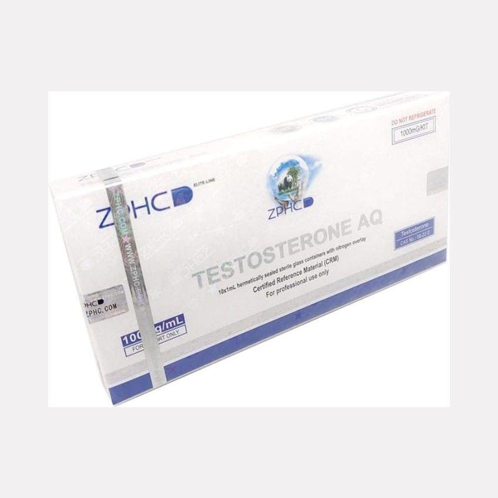 Testosterone AQ ZPHC — 100 mg/ml (10 amps × 1 ml)