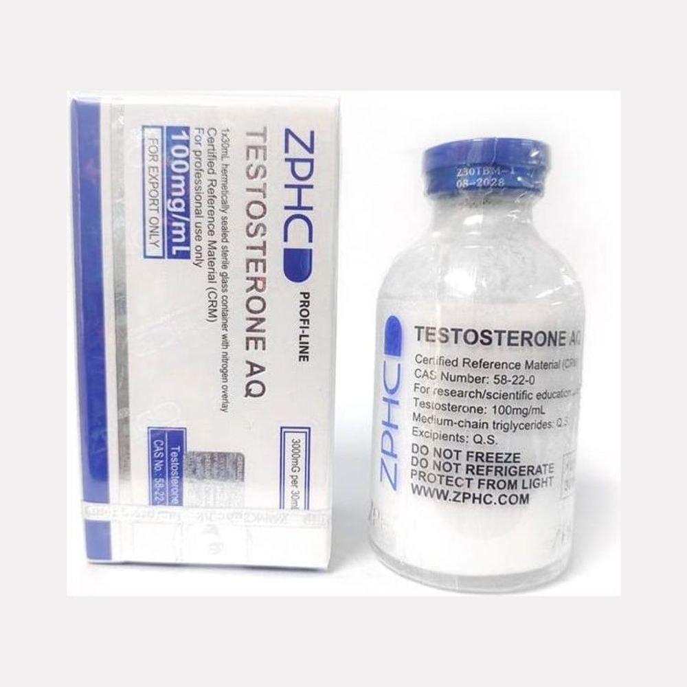 Testosterone AQ ZPHC — 100 mg/ml (30 ml)