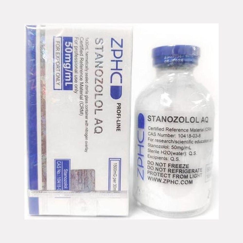 Stanozolol AQ ZPHC — 50 mg/ml (30 ml)