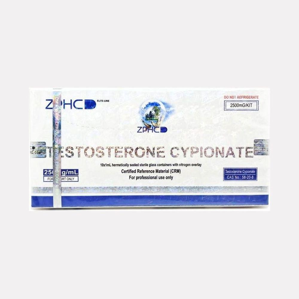 Testosterone Cypionate ZPHC — 250 mg/ml (10 ampoules × 1 ml)