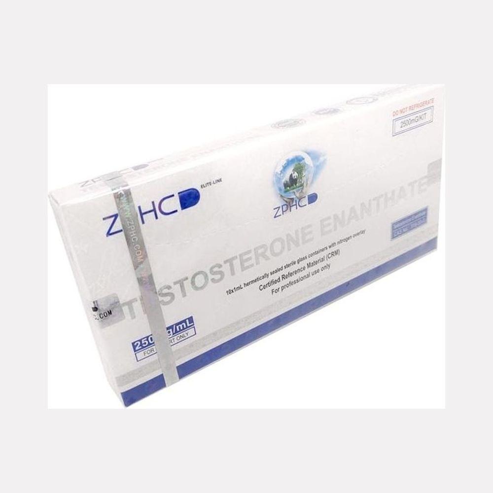 Testosterone Enanthate ZPHC — 250 mg/ml (10 ampoules × 1 ml, 2 500 mg total)
