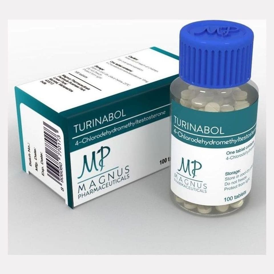 Turinabol 100tab/10mg 4-Chlorodehydromethyl Testosterone Magnus